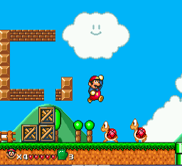 Super Mario World (hack) Screenshot 1